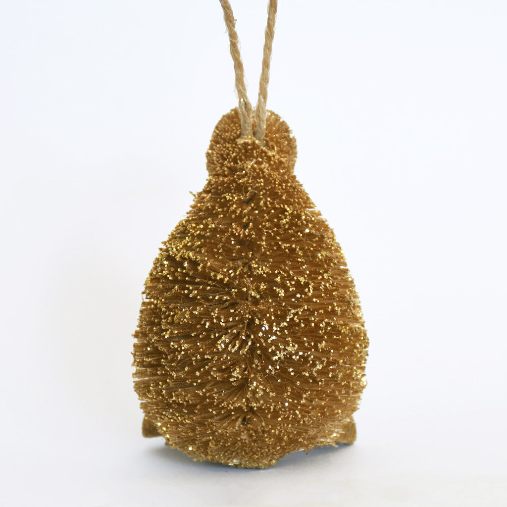Kiwi - Gold coloured decoration DUE END SEPTEMBER 2025
