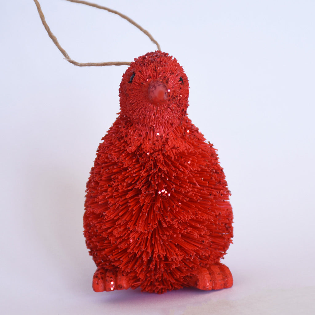 Kiwi - Red coloured decoration DUE END SEPTEMBER 2025
