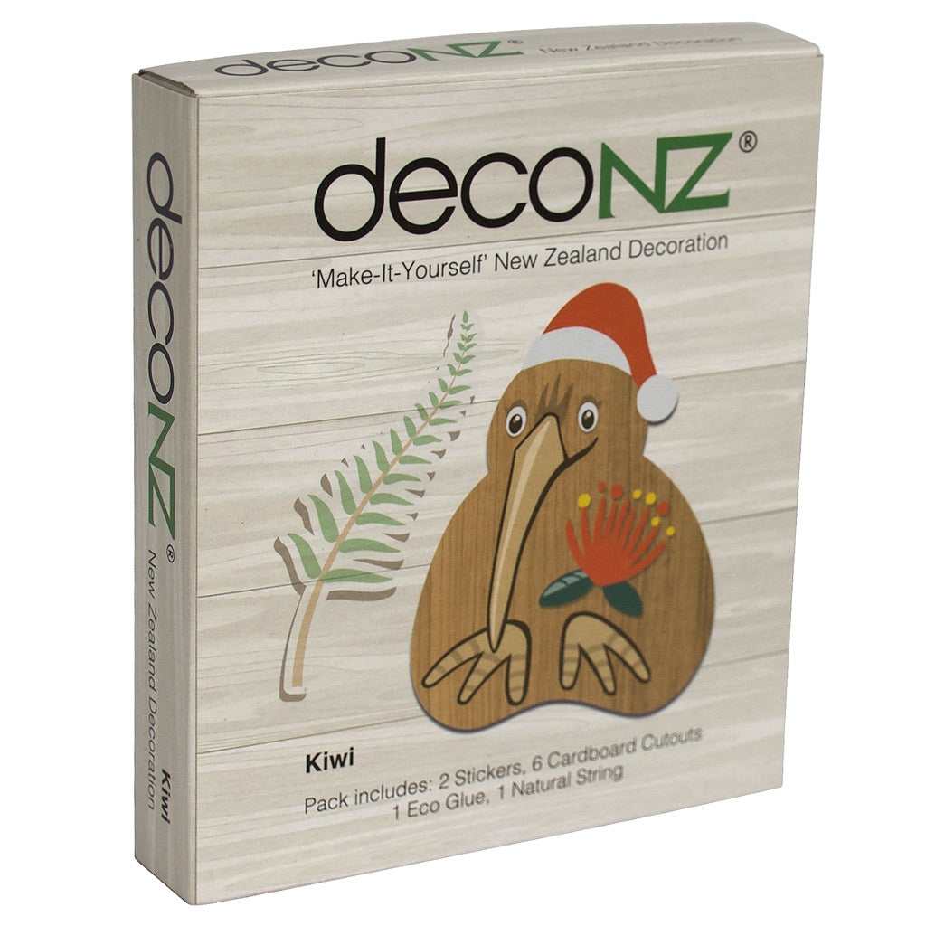 Deconz 3D Decoration Kit - New Zealand Christmas Kiwi ✰✰✰ SPECIAL ✰✰✰
