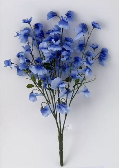 Sweet Pea Flowers - Light Blue - DUE AUGUST 2026