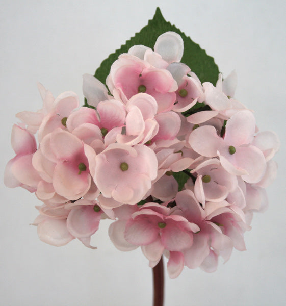 Hydrangea Pick - Pink Cream