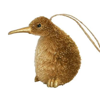 Kiwi - Gold coloured decoration DUE END SEPTEMBER 2025