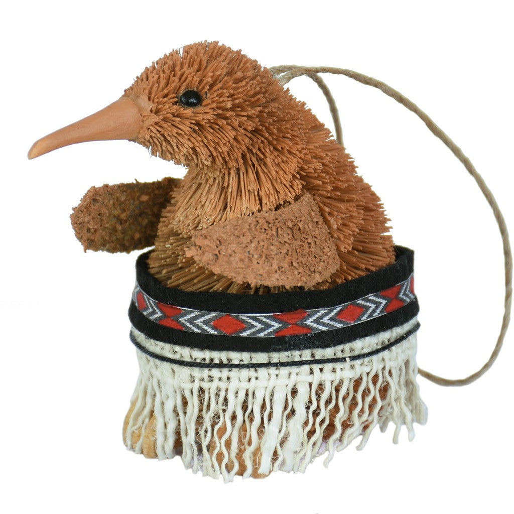 Kiwi with Piupiu