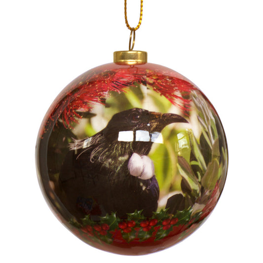 NZ Bird Baubles - Christmas Tui - Set of 3