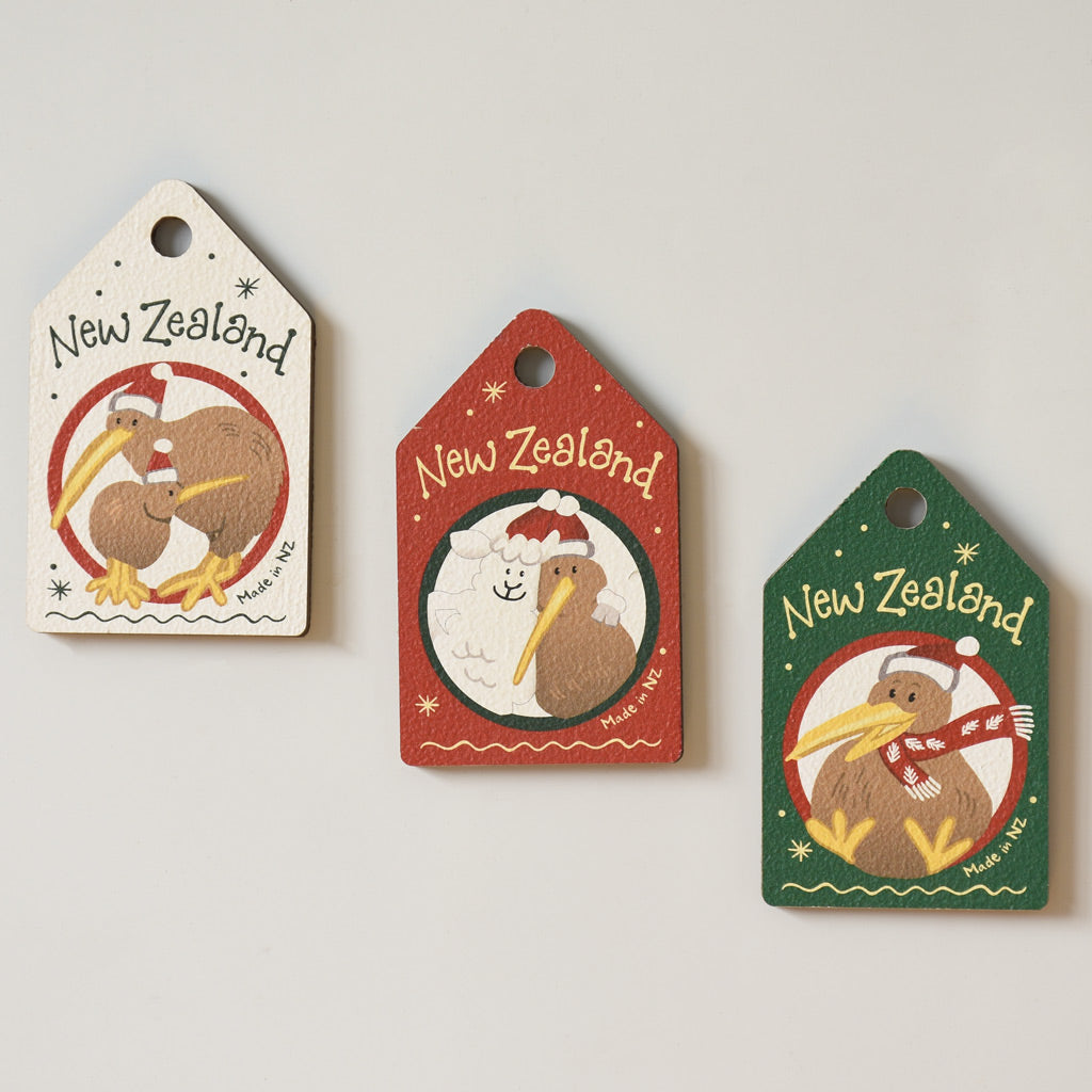 Fridge Magnet - Made in New Zealand - Kiwi Family