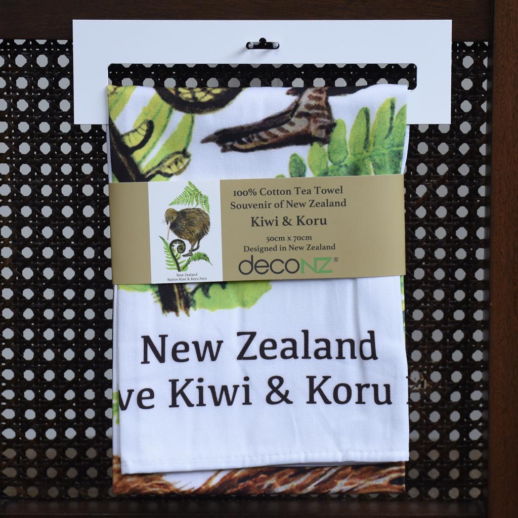 Tea Towel - New Zealand native Kiwi