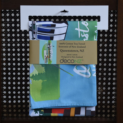 Tea Towel - Queenstown, New Zealand