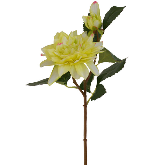 Dahlia Flower Spray - Lemon Cream ✰✰✰ SPECIAL ✰✰✰